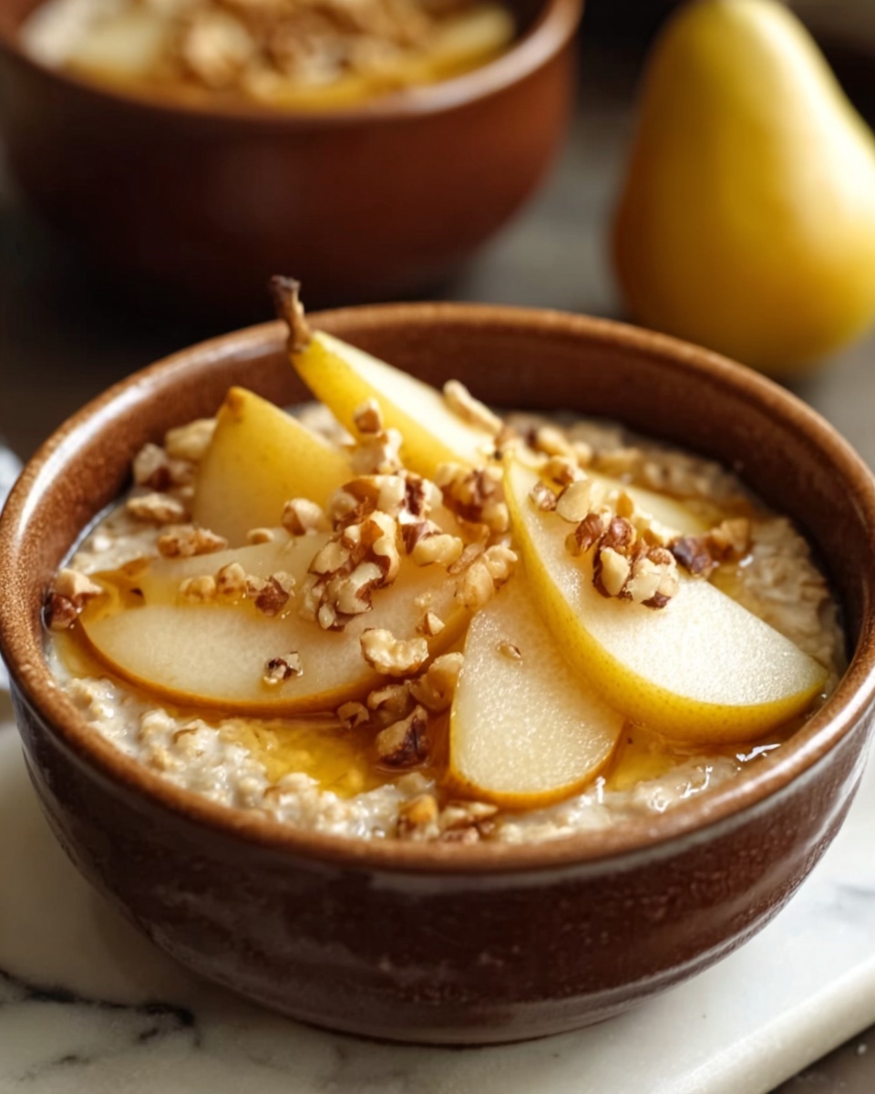 Caramelized Pear Oatmeal Bowls Recipe - Recipe Image