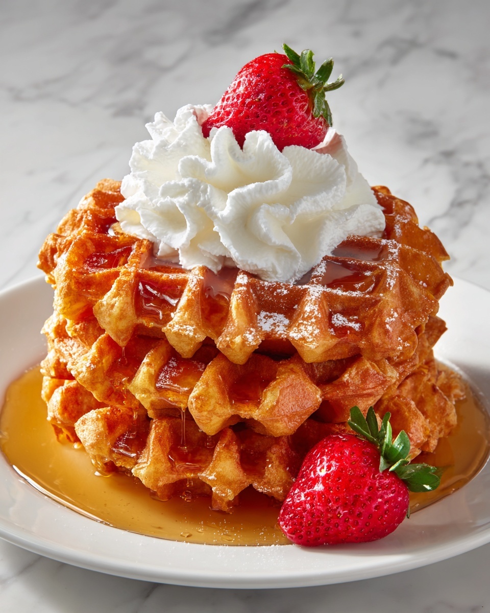 Protein-Packed Waffles Recipe - Recipe Image