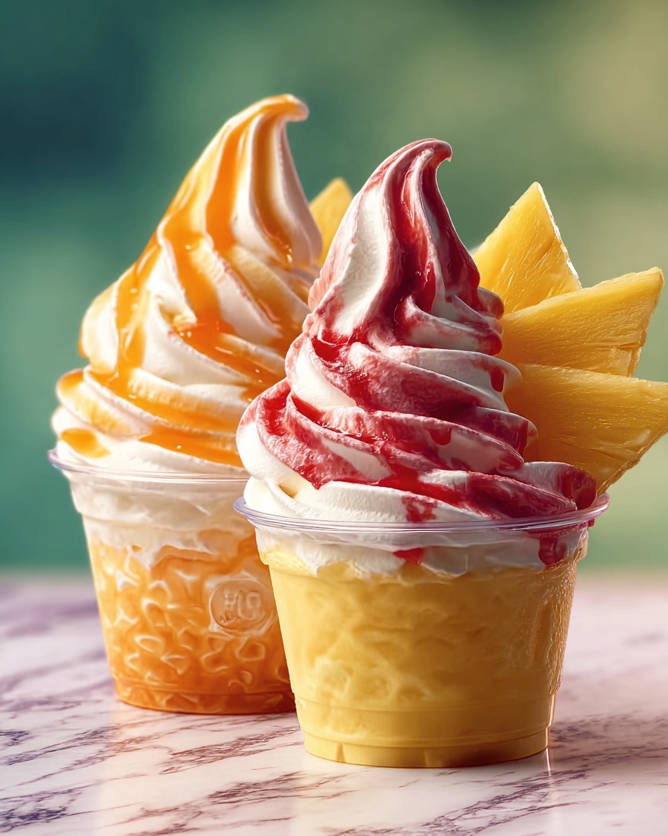 Perfect Pineapple Strawberry Swirled Frappuccino Recipe - Recipe Image