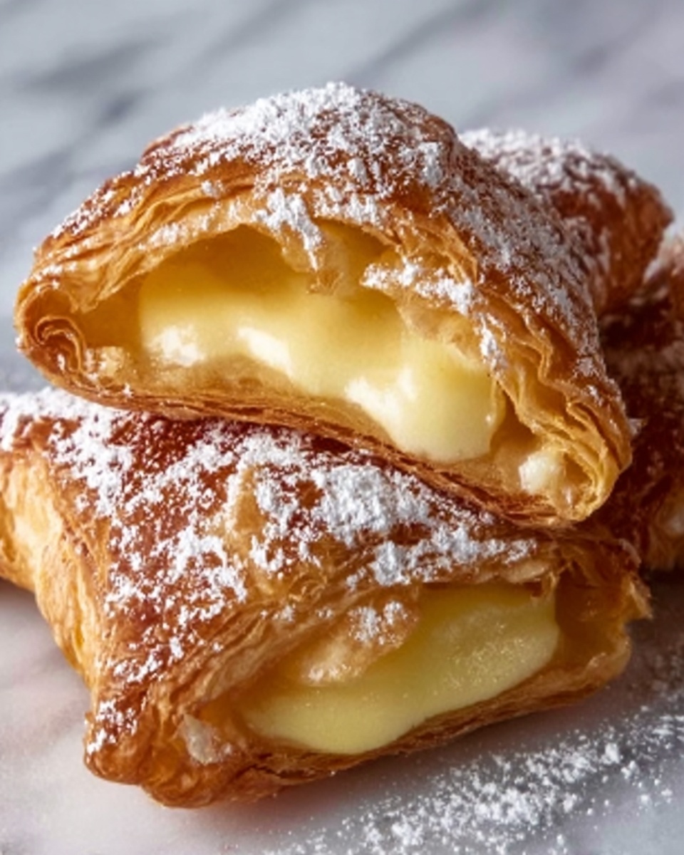 Stuffed Cheesecake Fried Apple Pies Recipe - Recipe Image