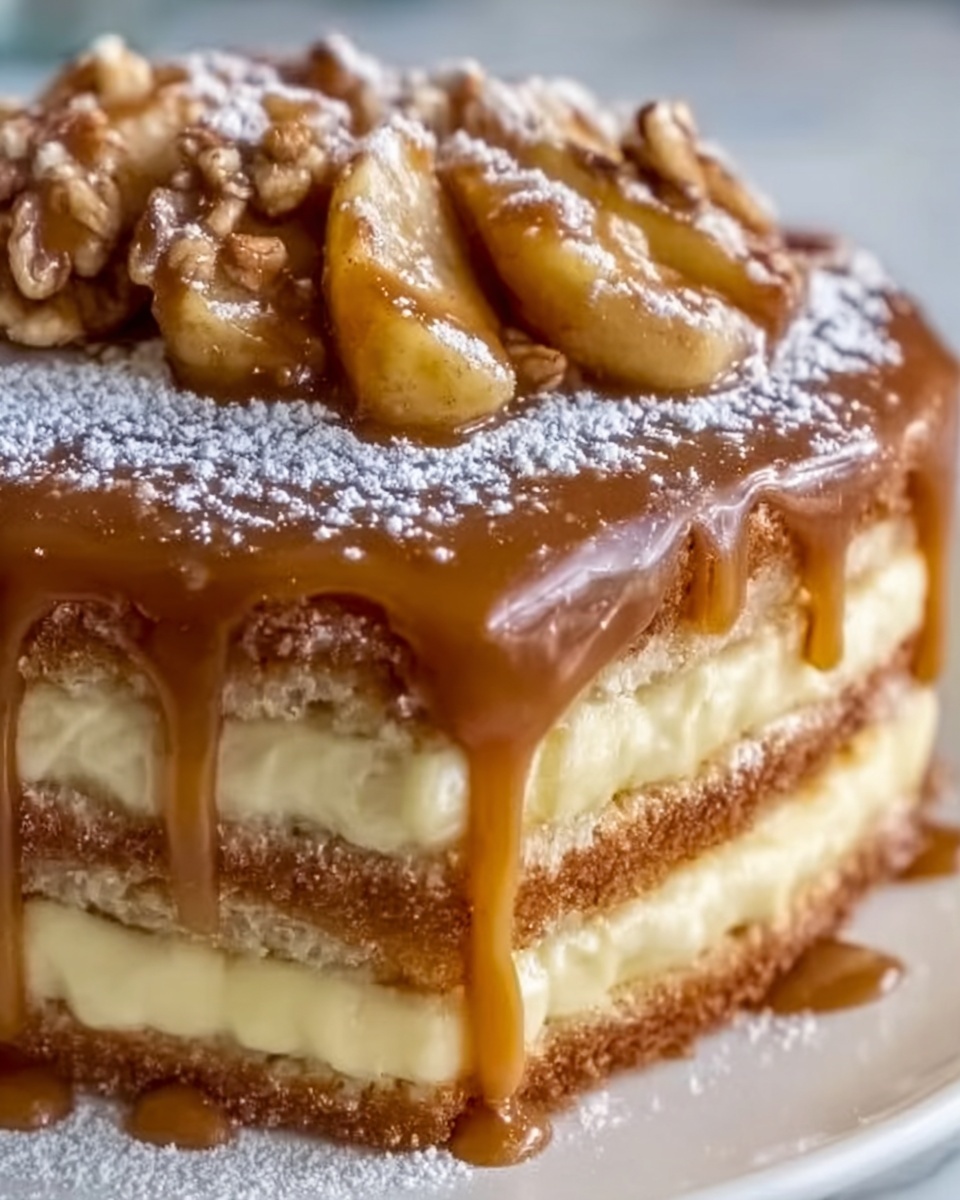 Cinnamon Roll Gooey Butter Cake with Sticky Toffee Buttercream Flood Recipe - Recipe Image