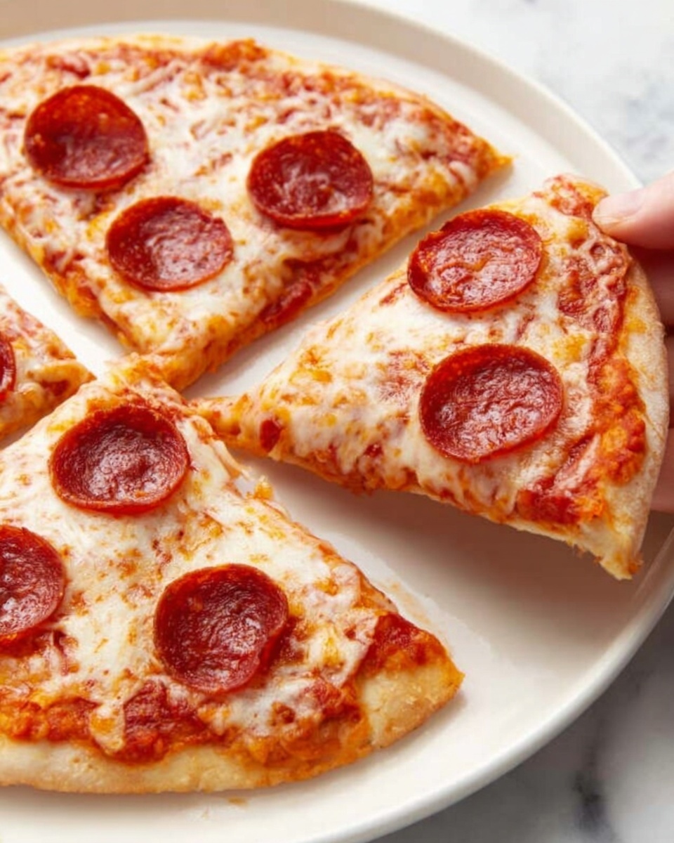 Pepperoni Naan Pizza Recipe - Recipe Image
