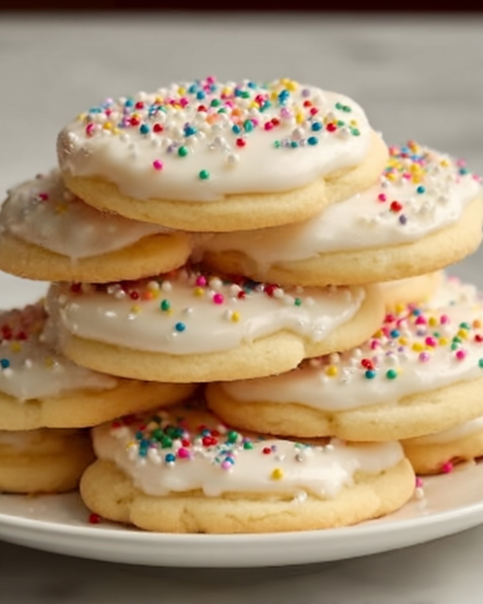 Whipped Shortbread Cookies Recipe - Recipe Image