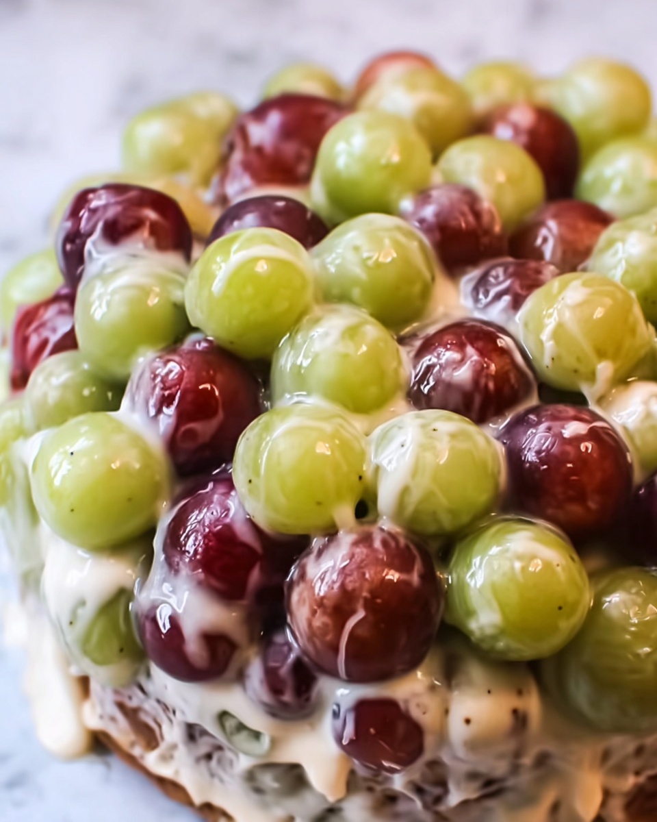 Creamy Grape Delight Recipe - Recipe Image