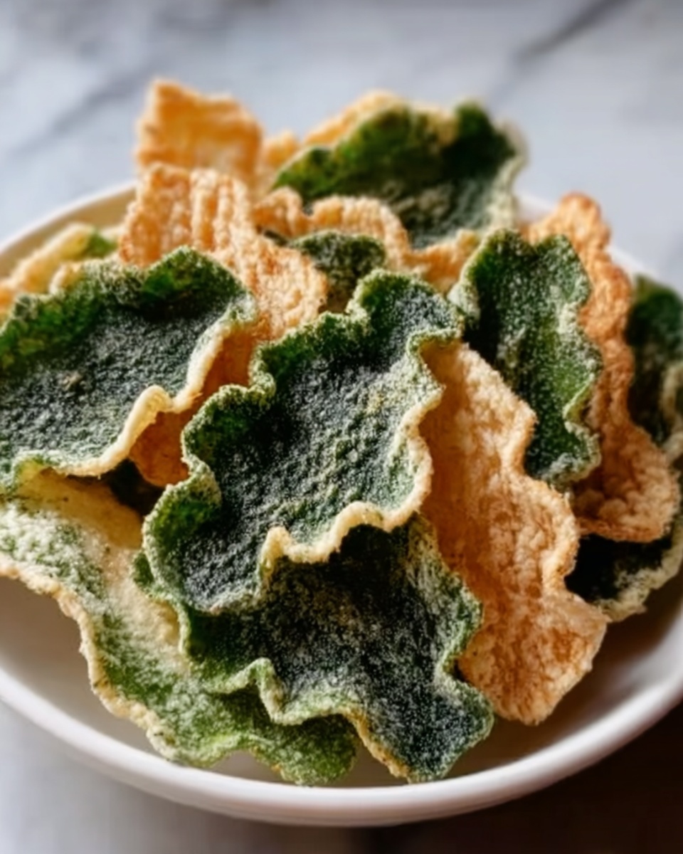 Crispy Spinach Chips Recipe - Recipe Image