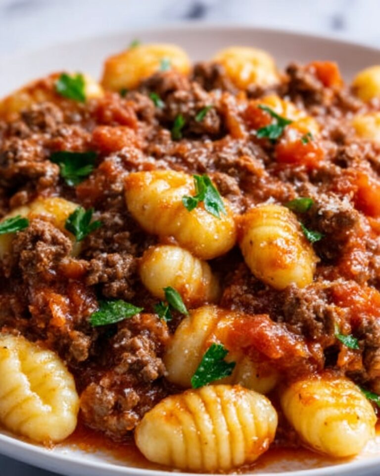 Gnocchi Bolognese Recipe