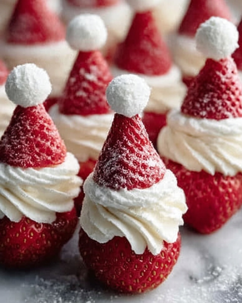 Strawberry Santas Recipe - Recipe Image