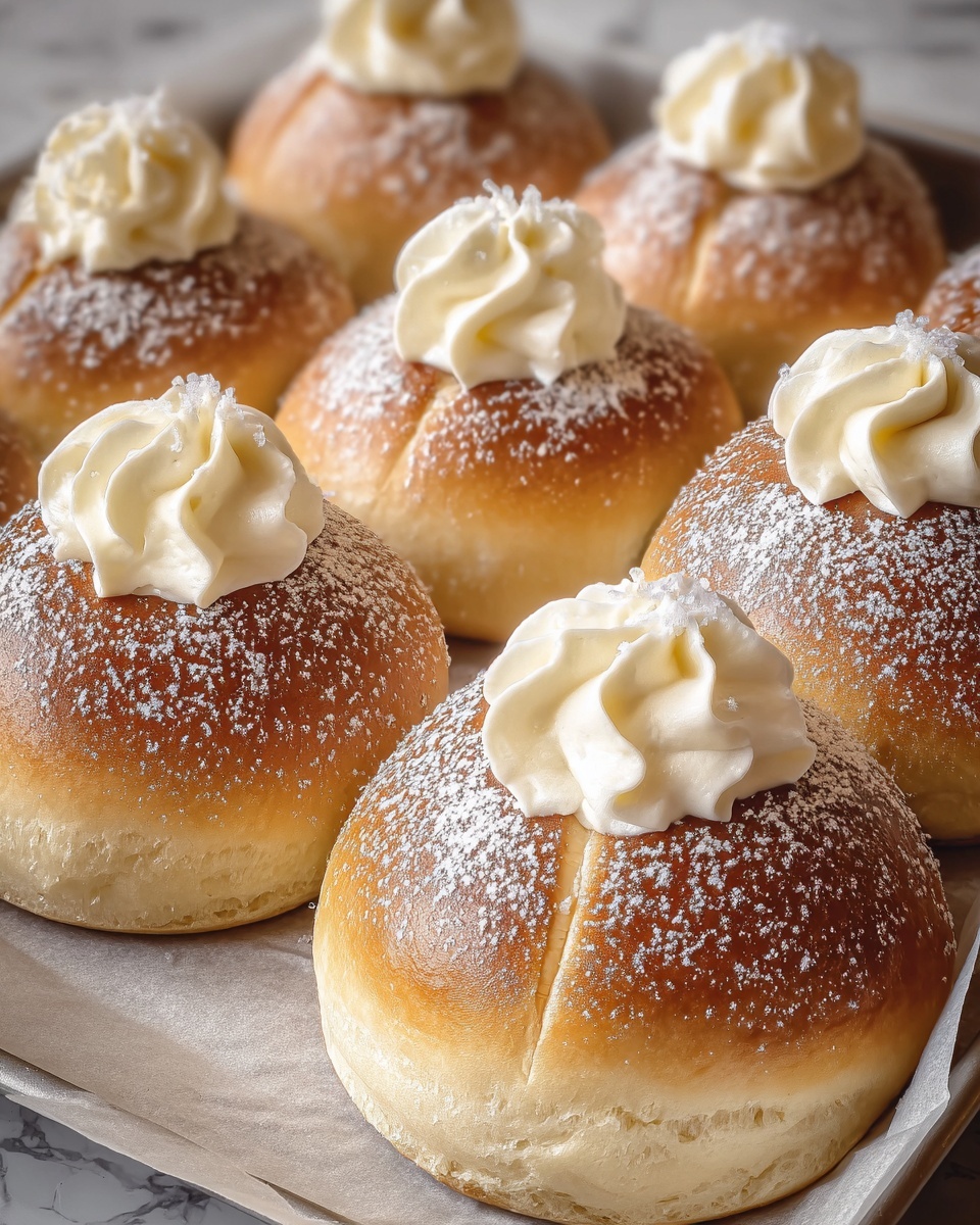 Maritozzi (Italian Cream Buns) Recipe - Recipe Image