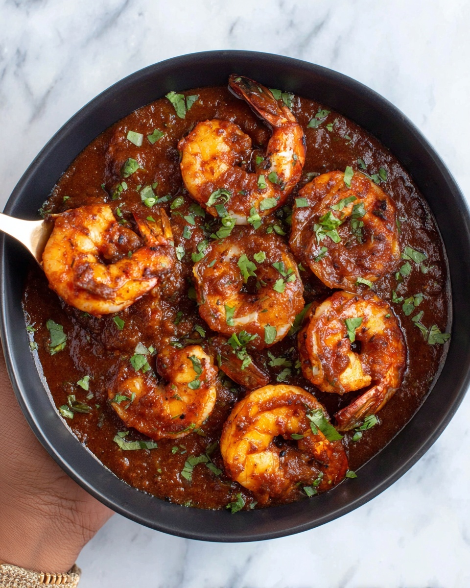 Colossal Shrimp in a Spicy Sauce Recipe - Recipe Image
