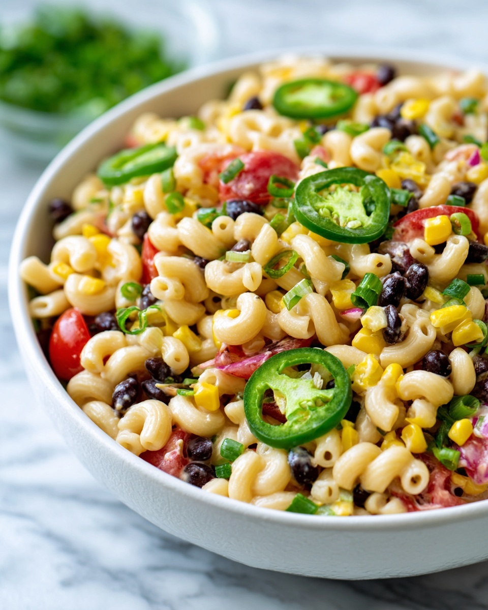 Mexican Macaroni Salad Recipe - Recipe Image