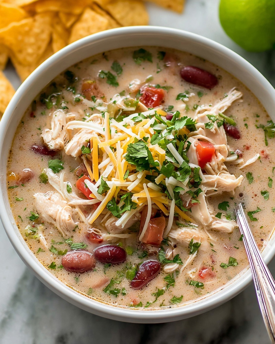 White Chicken Chili Crockpot: Easy Slow Cooker Recipe - Recipe Image