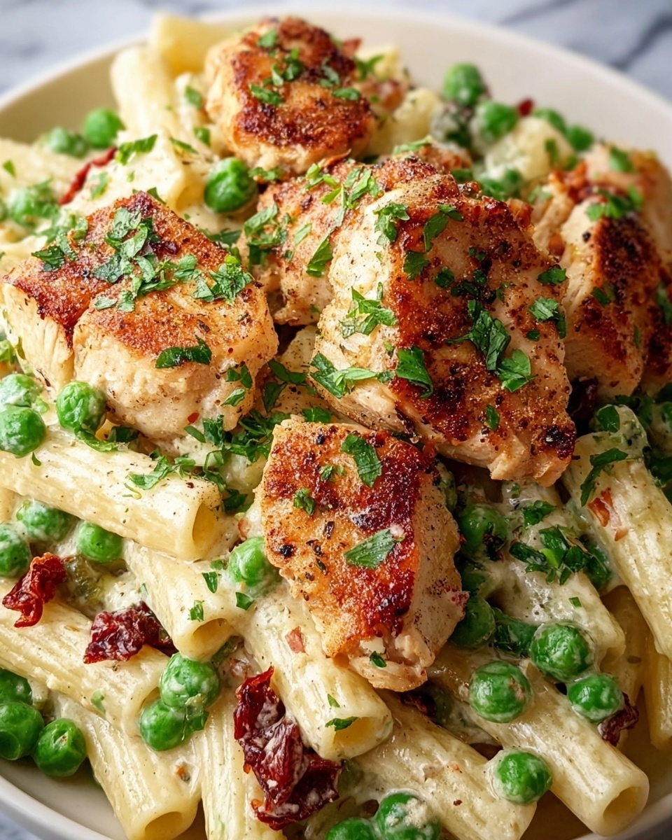 Garlic Parmesan Chicken Pasta Recipe - Recipe Image