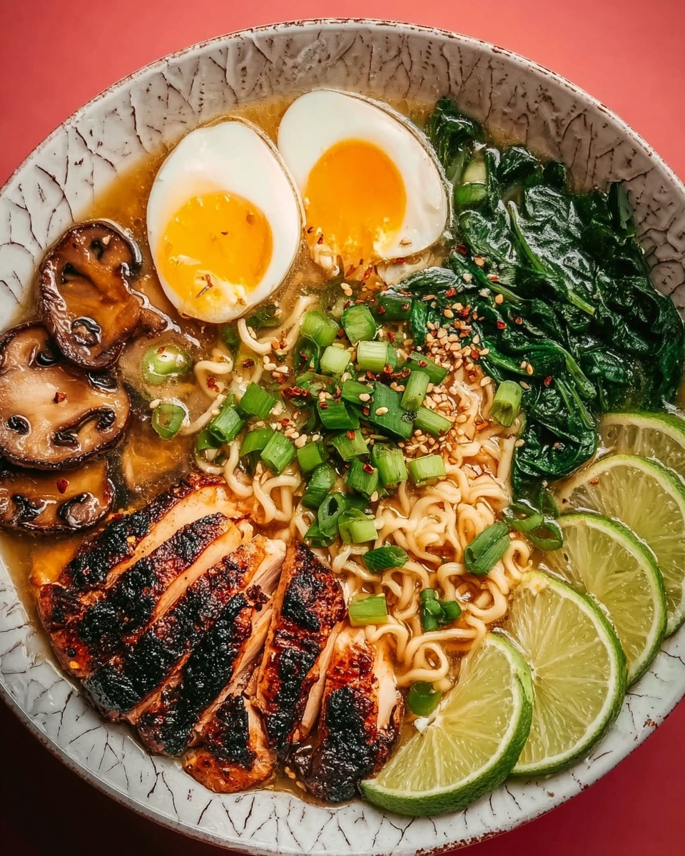 Fiery Chicken Ramen Recipe - Recipe Image