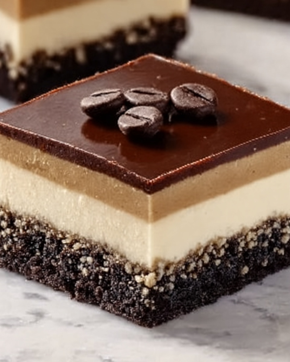 Cappuccino Nanaimo Bars Recipe - Recipe Image