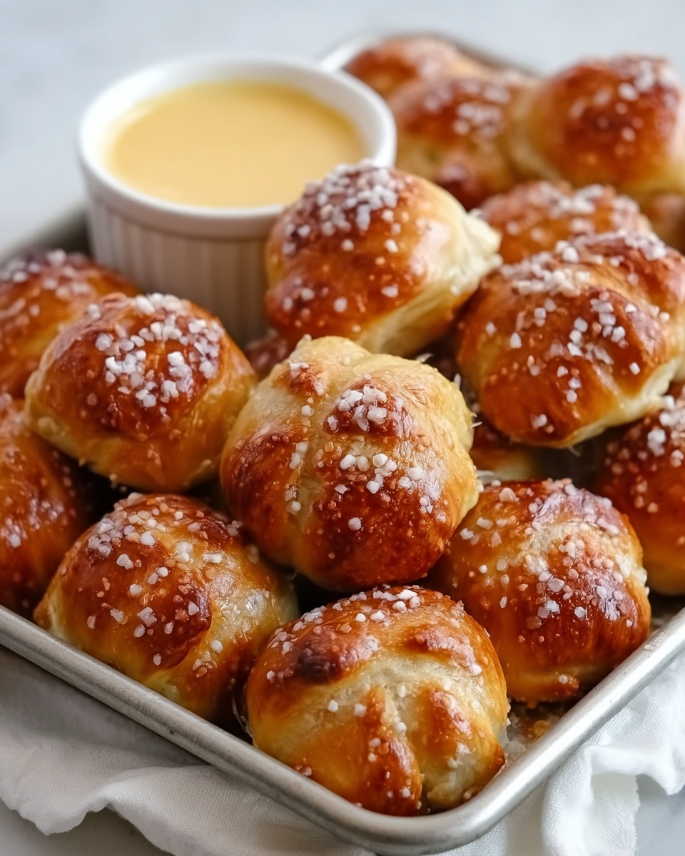 Two Ingredient Dough Pretzel Bites Recipe - Recipe Image