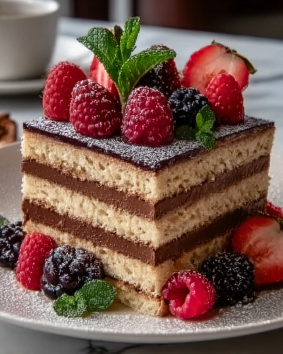 Opera Cake Recipe - Recipe Image