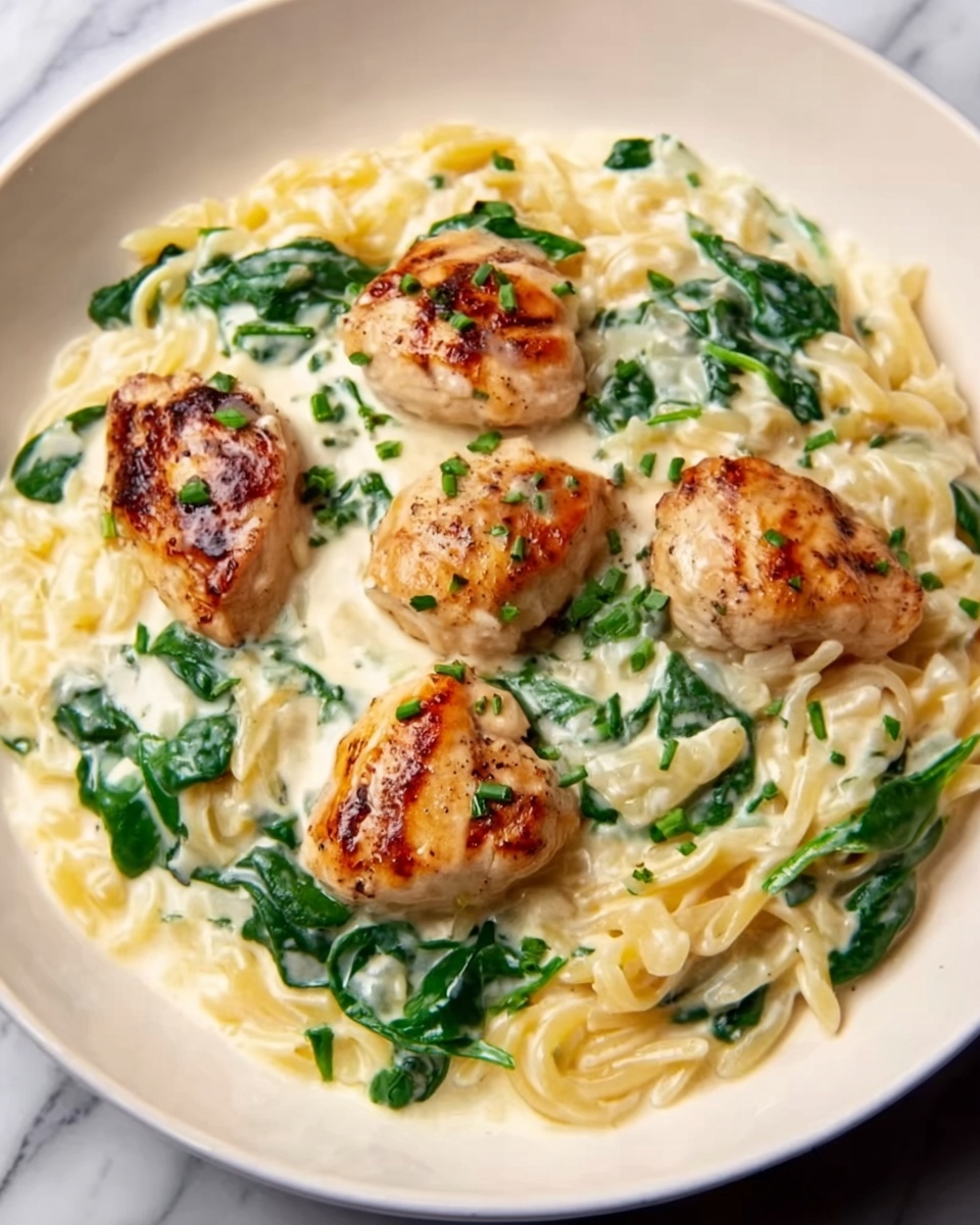 Boursin Orzo with Chicken Recipe - Recipe Image