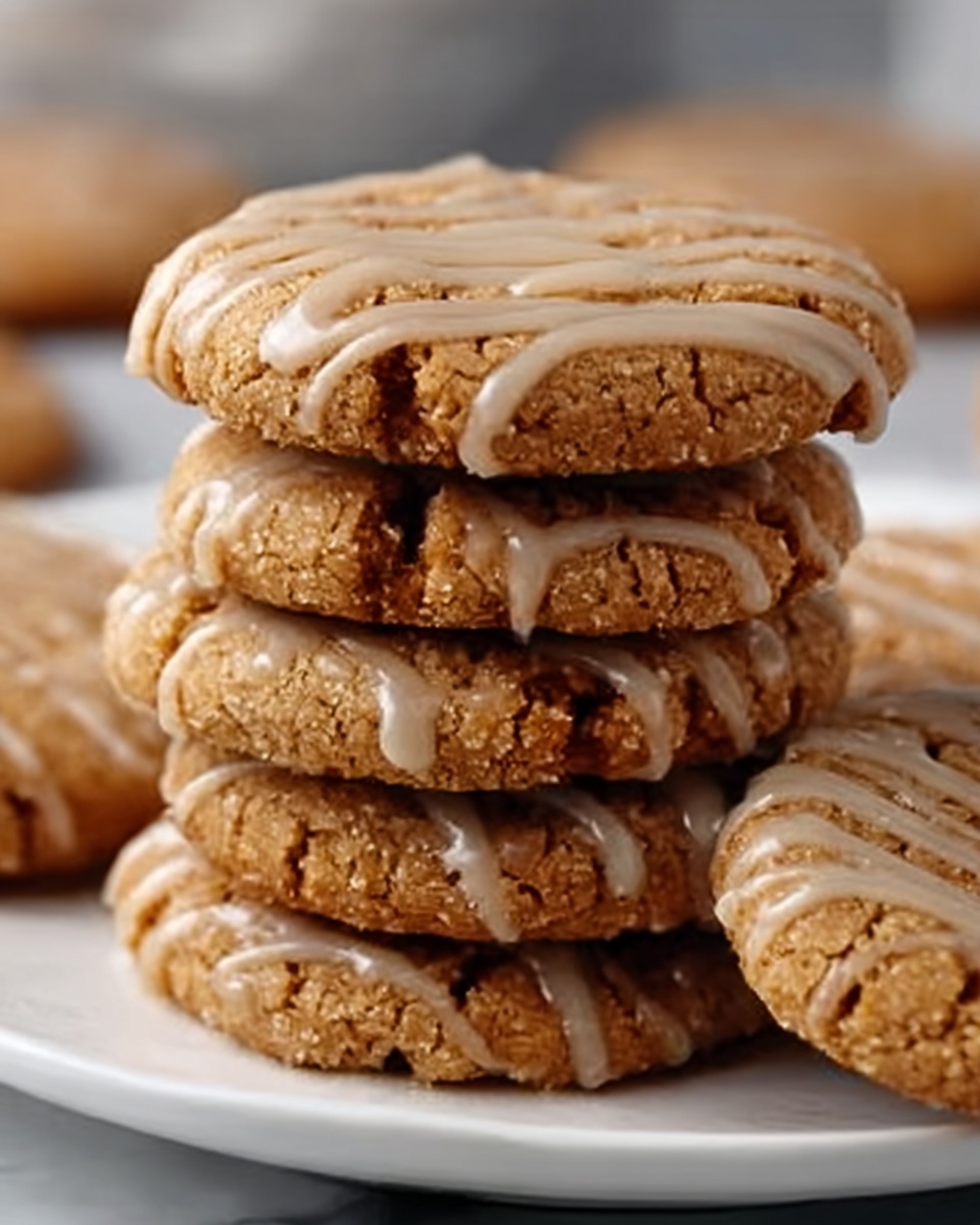 Maple Brown Sugar Cookies with Maple Glaze Recipe - Recipe Image