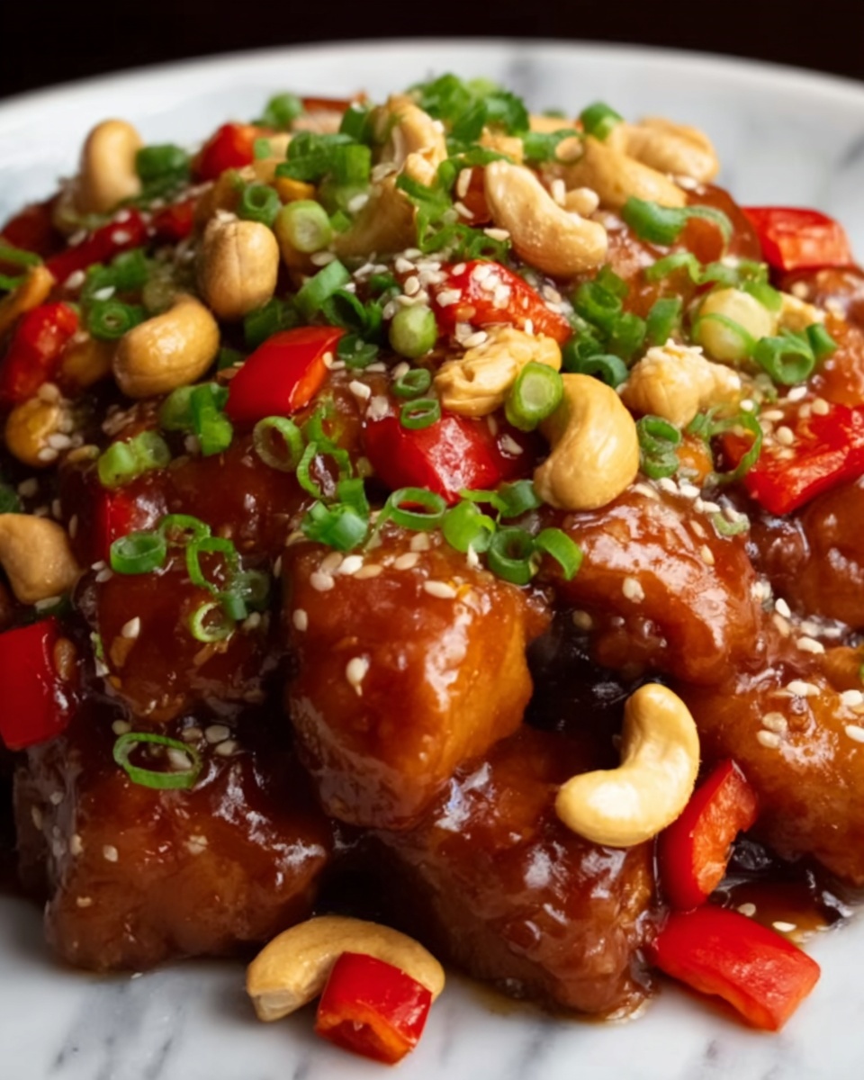 Cashew Chicken Stir Fry Recipe - Recipe Image