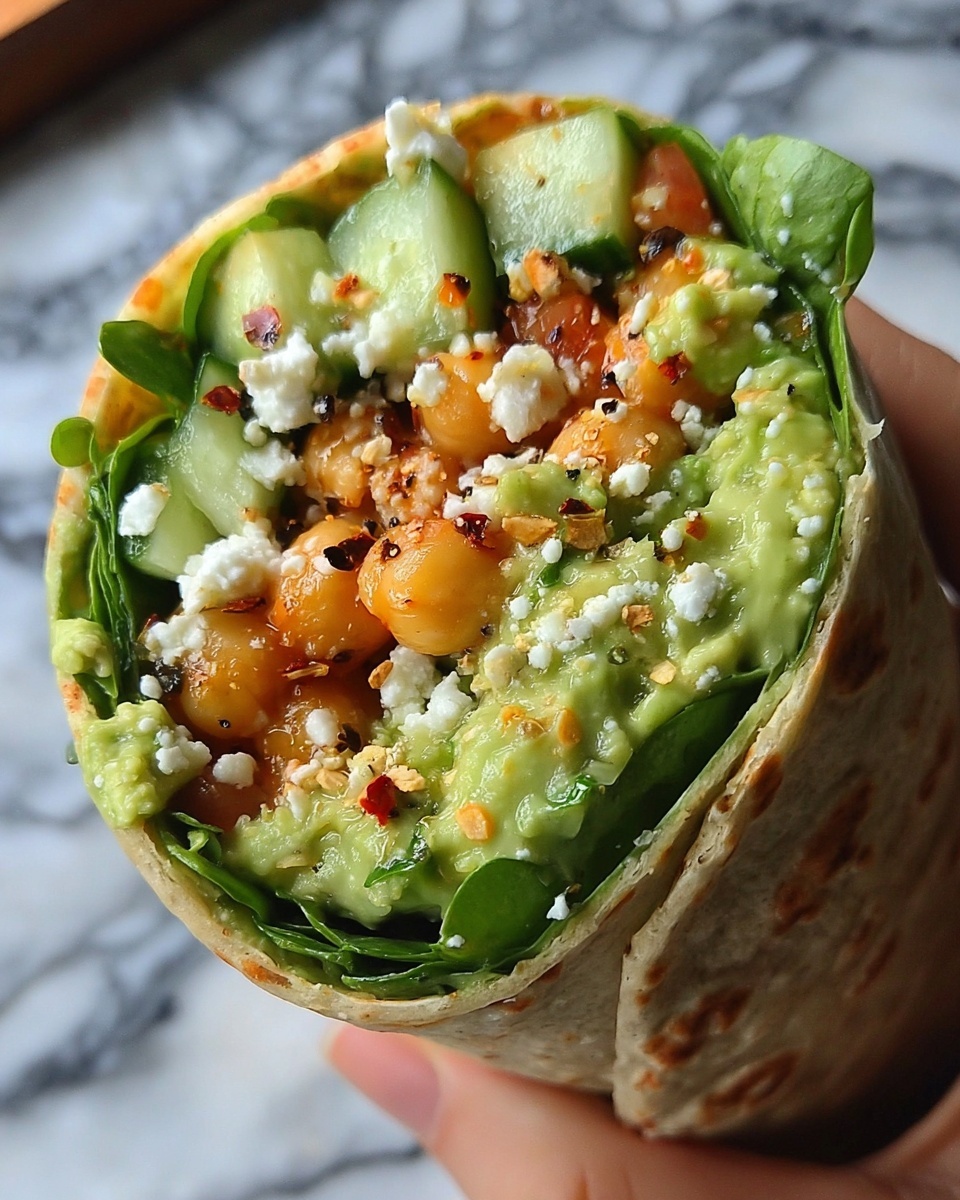 Chickpea Cucumber Feta Salad Recipe - Recipe Image