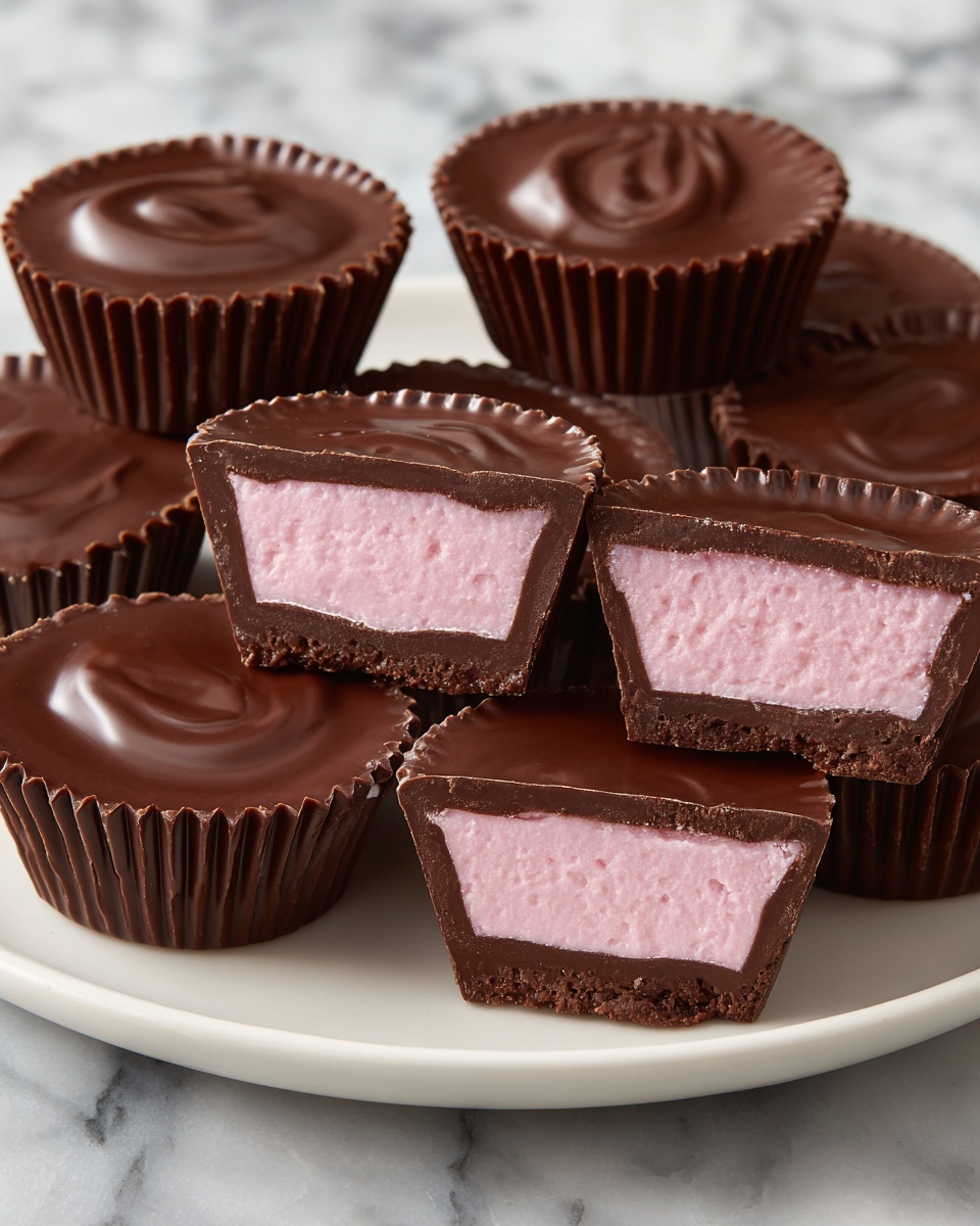 Strawberry Cream Chocolates Recipe - Recipe Image