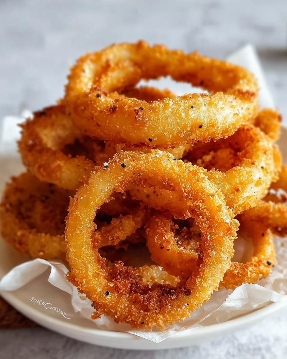 Crispy Fried Onion Rings Recipe - Recipe Image