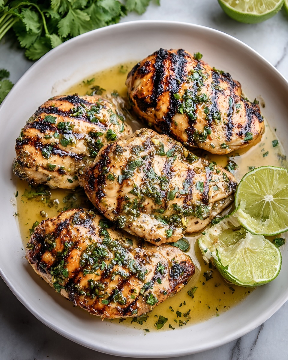 Charred Cilantro Lime Chicken Thighs Recipe - Recipe Image