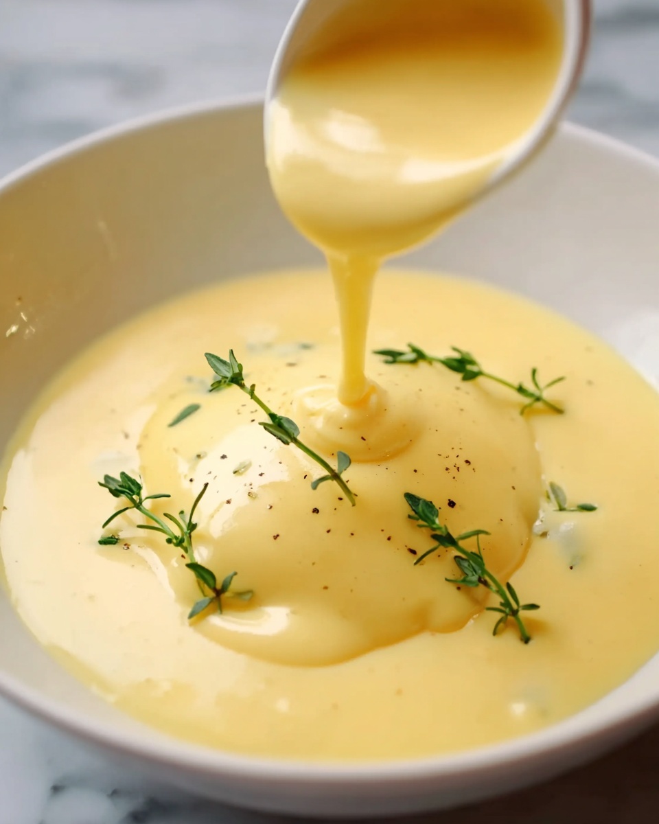 Creamy French Hollandaise Sauce Recipe - Recipe Image