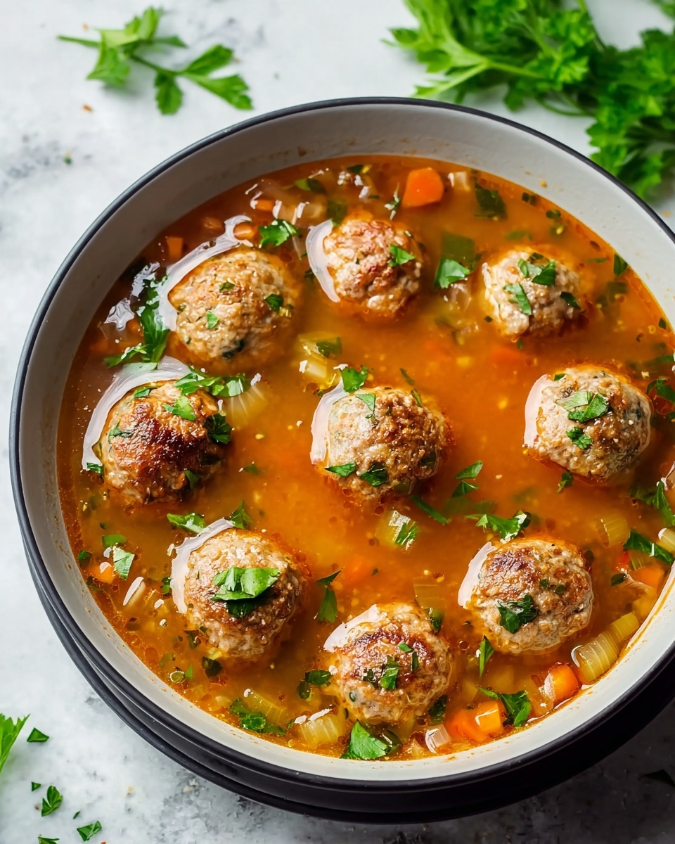 Albondigas Soup (Mexican Meatball Soup) Recipe - Recipe Image