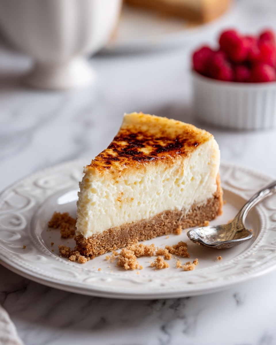 Crème Brûlée Cheesecake Recipe - Recipe Image