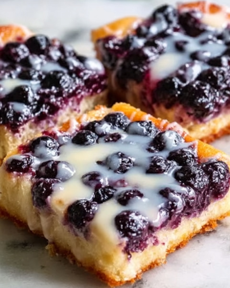 Wild Blueberry Coffee Cake Danishes Recipe - Recipe Image