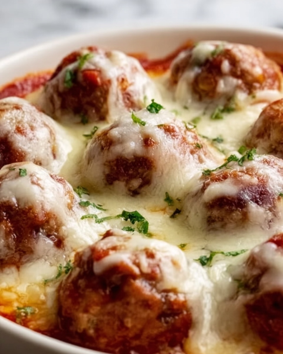 Meatball Sub Casserole Recipe - Recipe Image