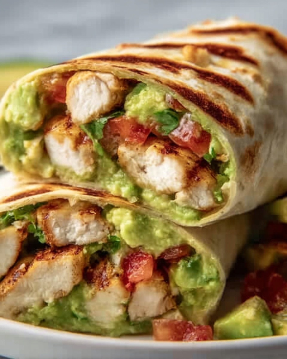 Chicken Avocado Ranch Burritos Recipe - Recipe Image