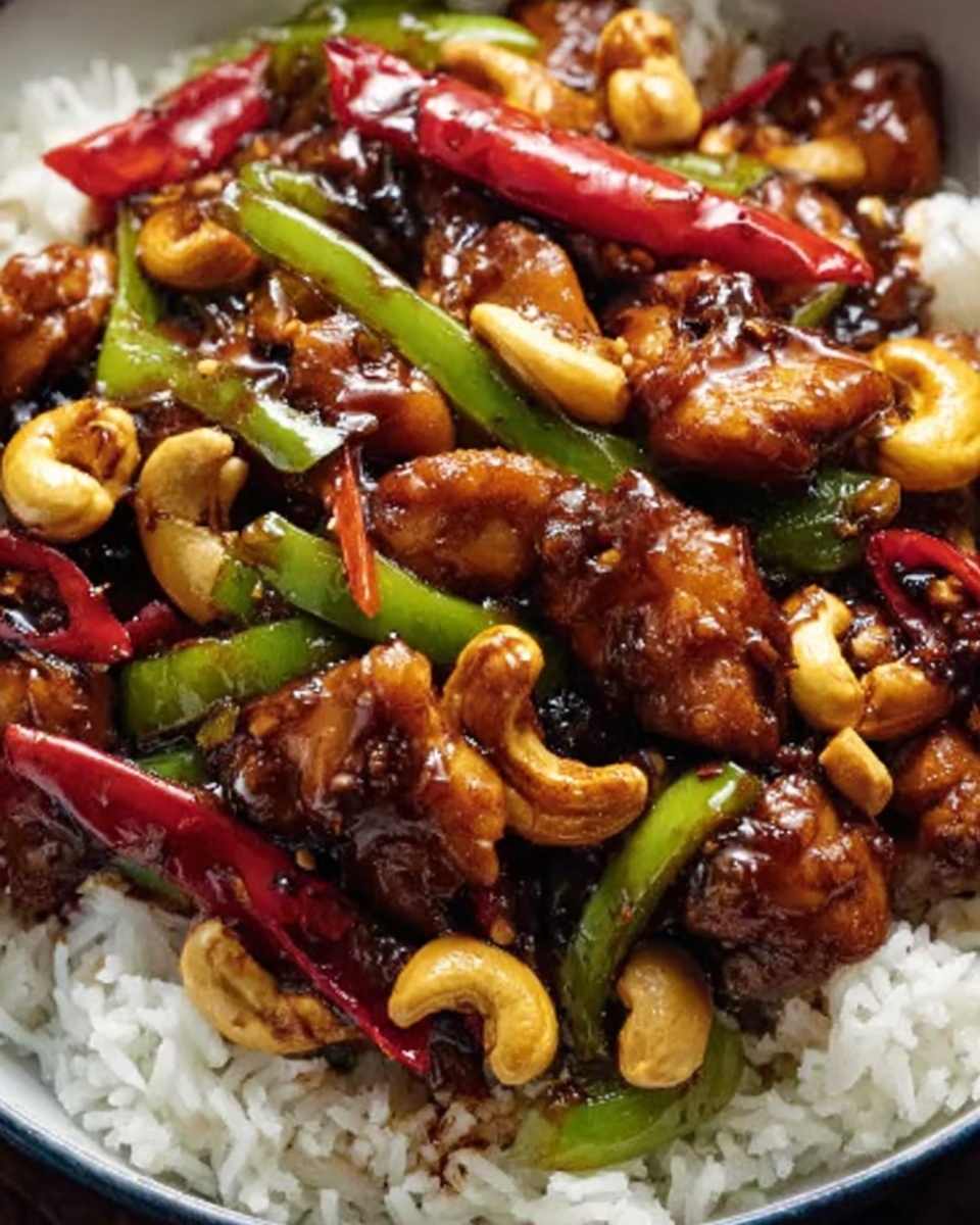 Cashew Chicken Stir-Fry Recipe - Recipe Image