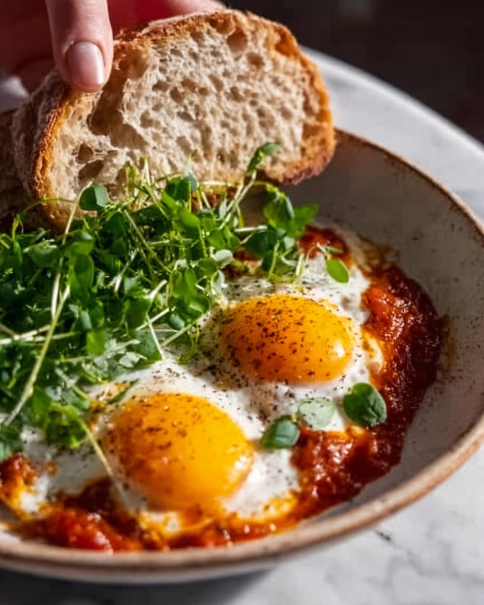Classic Shakshuka with Sourdough Recipe - Recipe Image