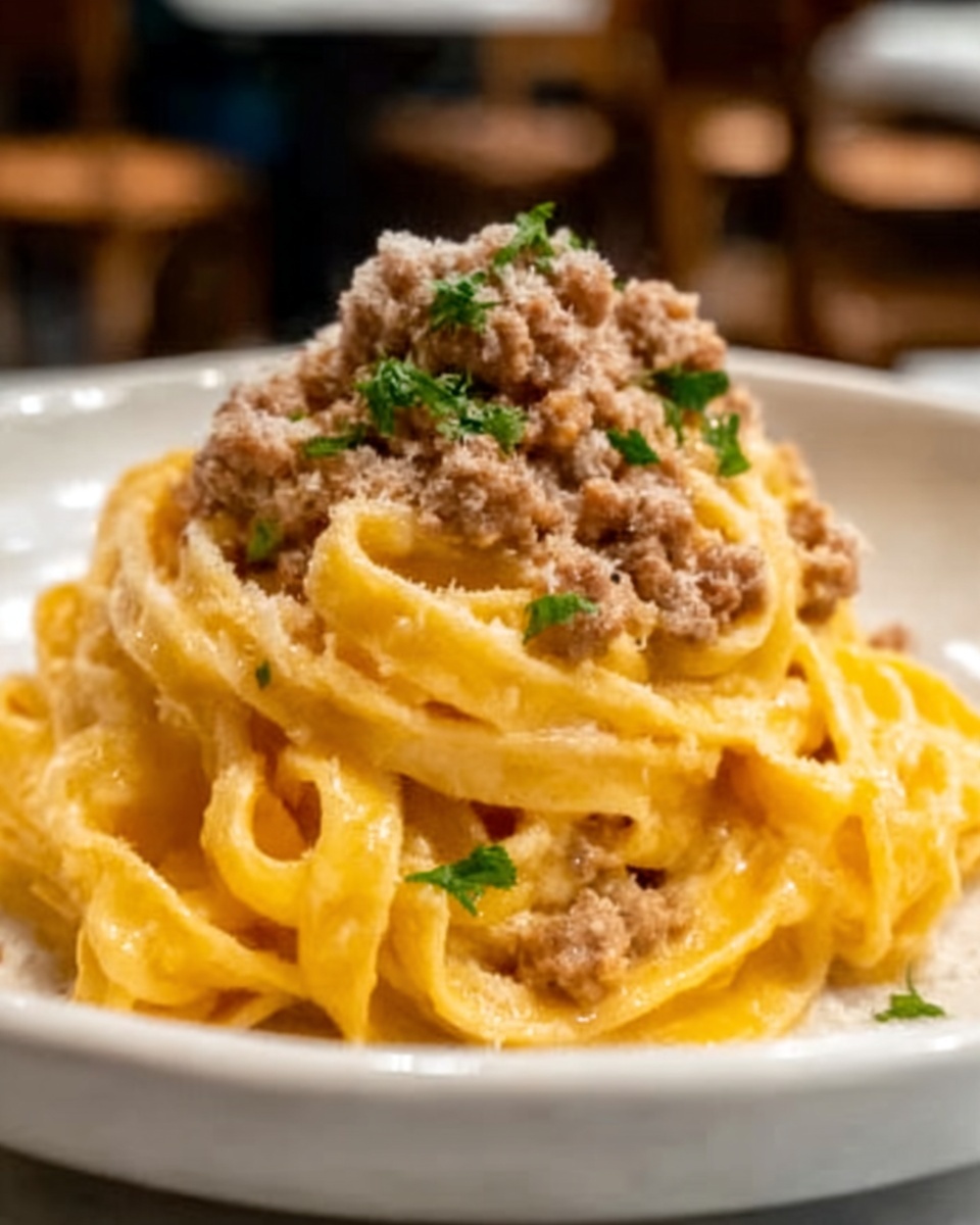 Cheesy Garlic Butter Linguine Pasta Recipe - Recipe Image