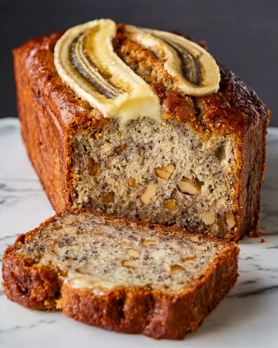 Cream Cheese Banana Bread Recipe - Recipe Image