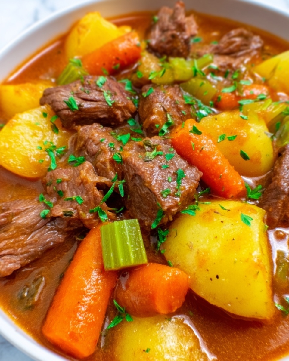 Slow Cooker Guinness Beef Stew Recipe - Recipe Image