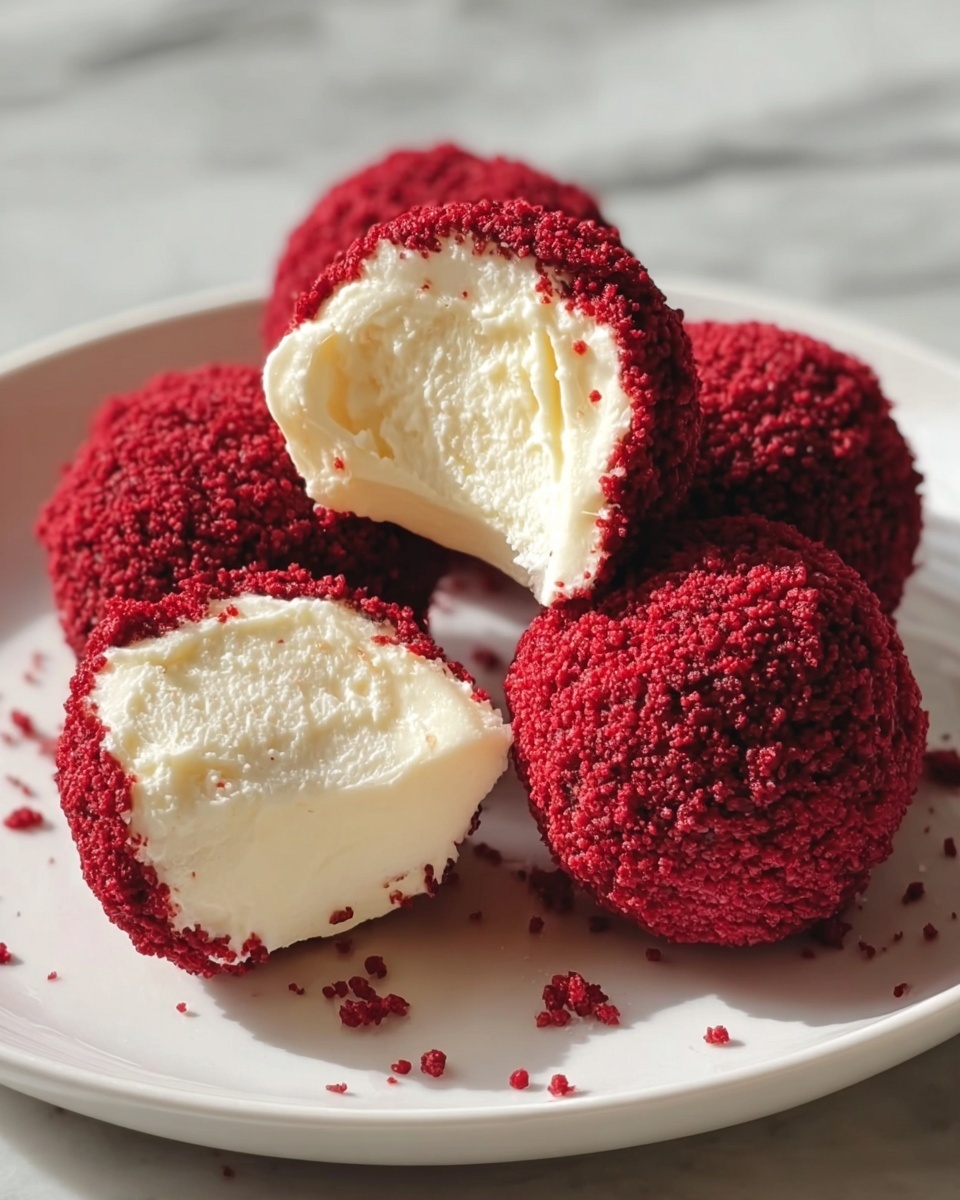 Red Velvet Cheesecake Balls Recipe - Recipe Image