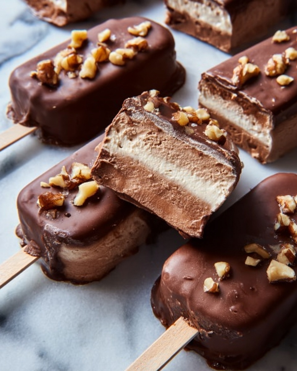 Frozen Peanut Butter Yogurt Bars Recipe - Recipe Image