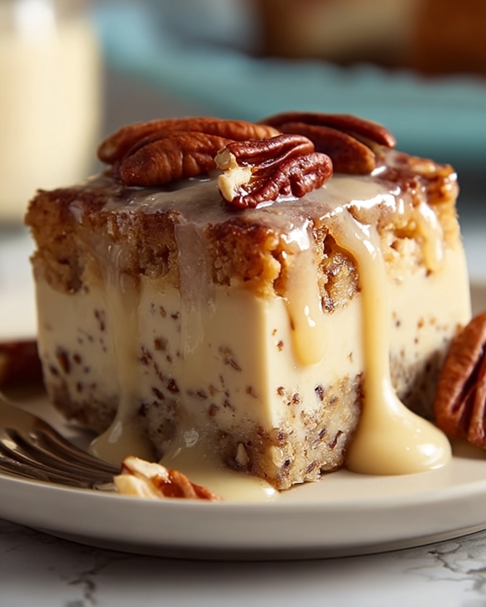 Pecan Pie Bread Pudding Recipe - Recipe Image