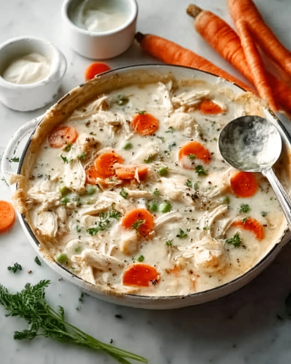 Small Batch Chicken Pot Pie Soup for Two Recipe - Recipe Image