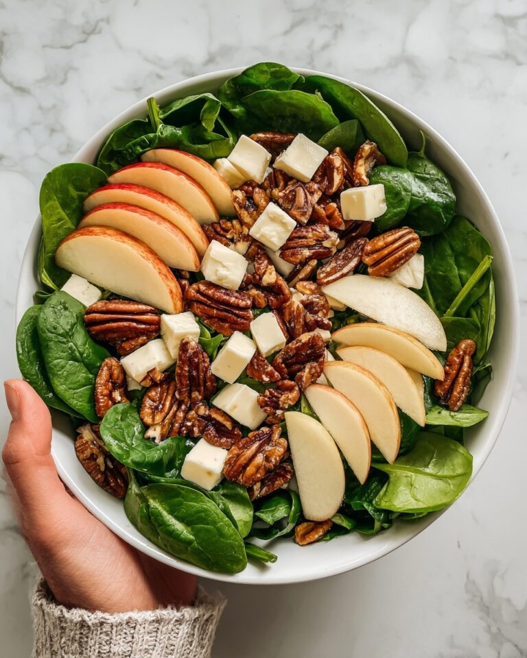 Autumn Apple Walnut Salad with Maple Dijon Vinaigrette Recipe