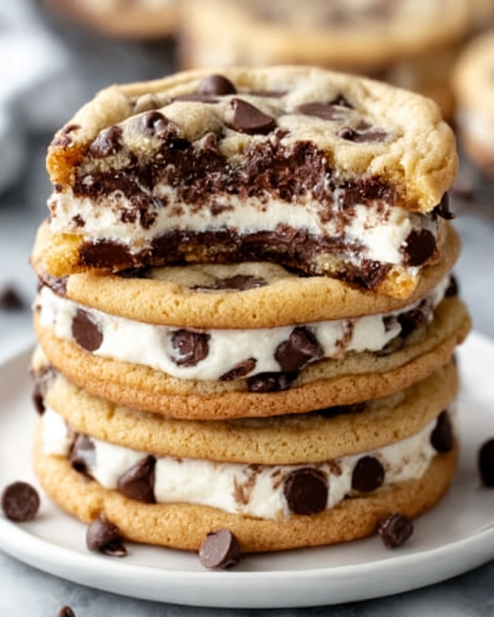 Irresistible Chocolate Chip Cheesecake Cookies Recipe - Recipe Image