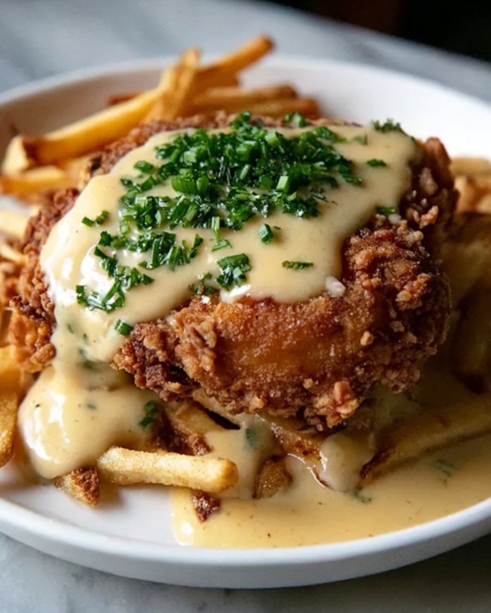 Chicken Fried Steak with Creamy Gravy Recipe - Recipe Image