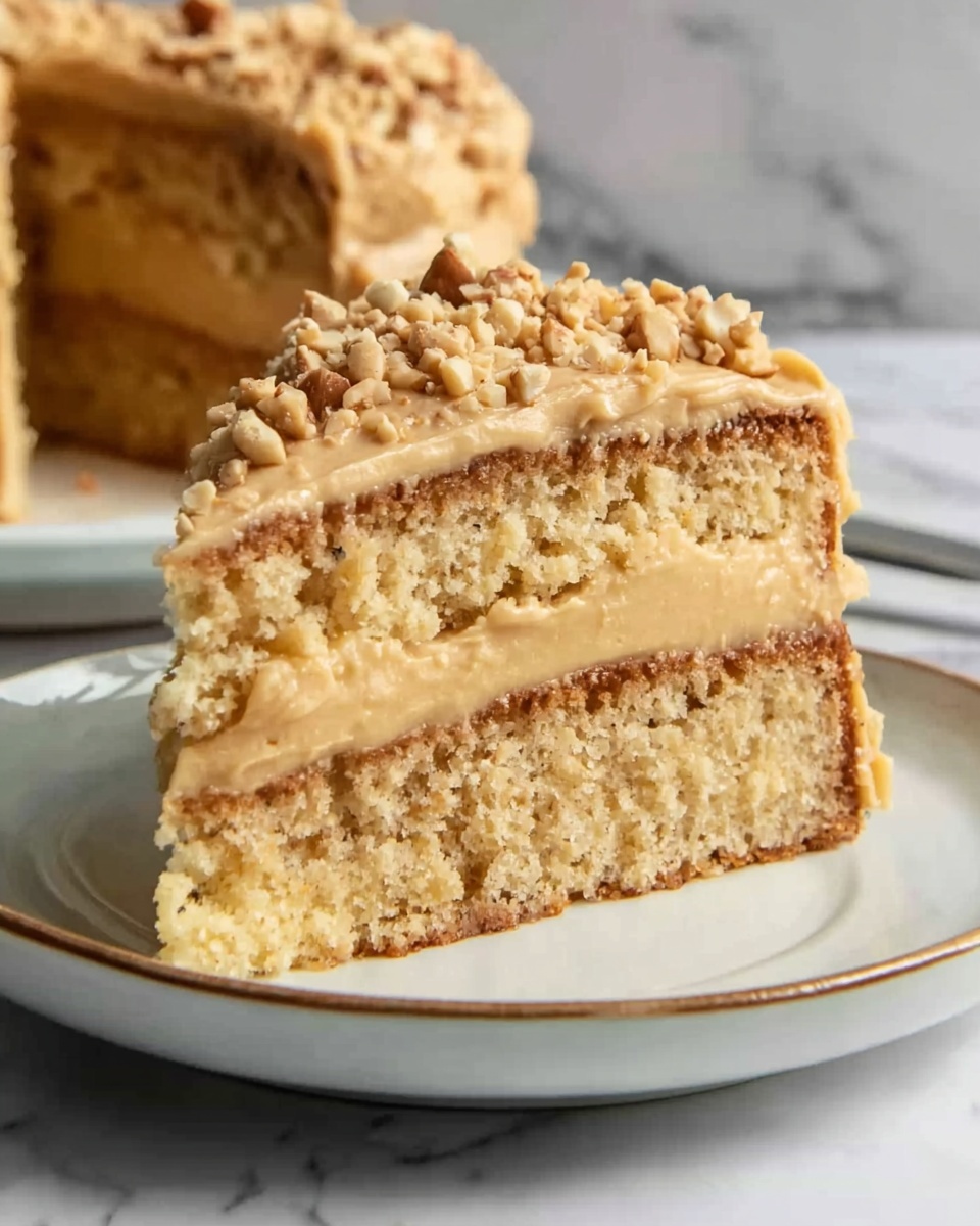 Old-Fashioned Peanut Butter Cake Recipe - Recipe Image