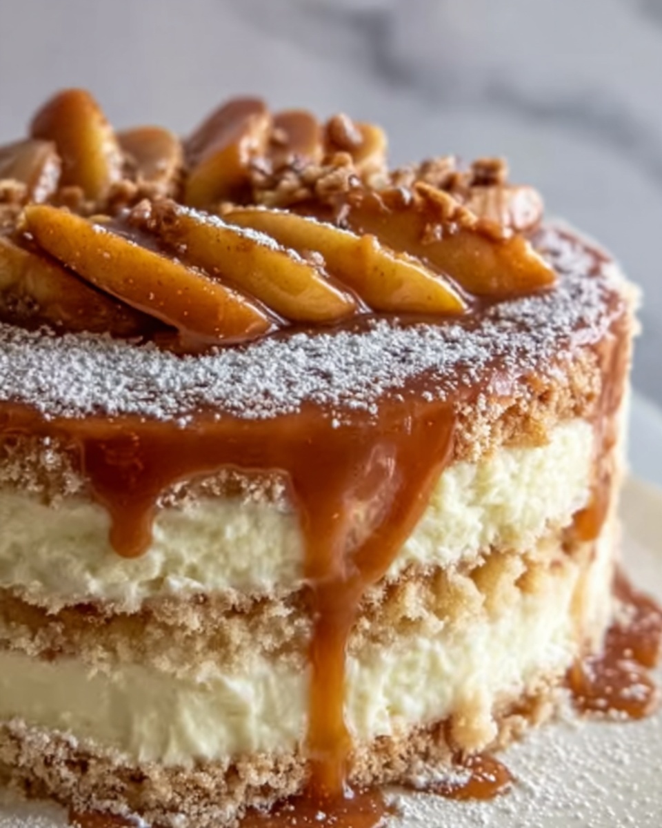 Cinnamon Roll Gooey Butter Cake with Sticky Toffee Buttercream Flood Recipe - Recipe Image