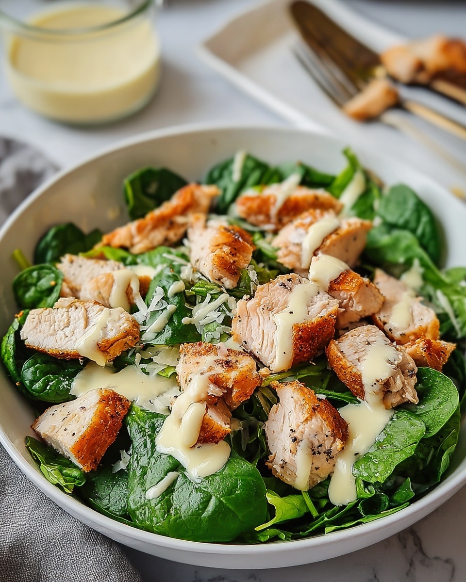 Grilled Chicken Caesar Salad with Homemade Croutons Recipe - Recipe Image