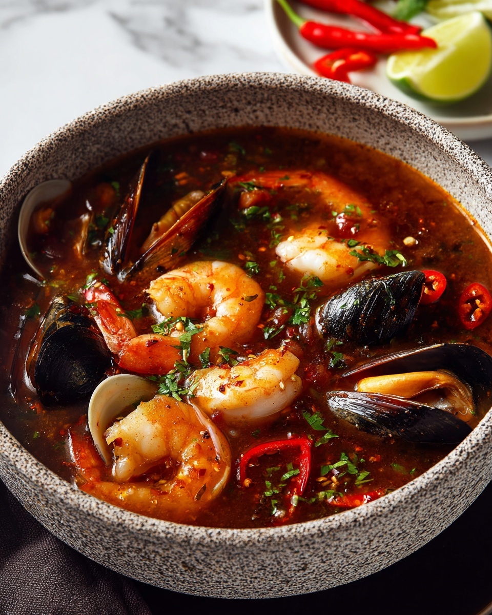Ultimate Seafood Tom Yum Recipe - Recipe Image