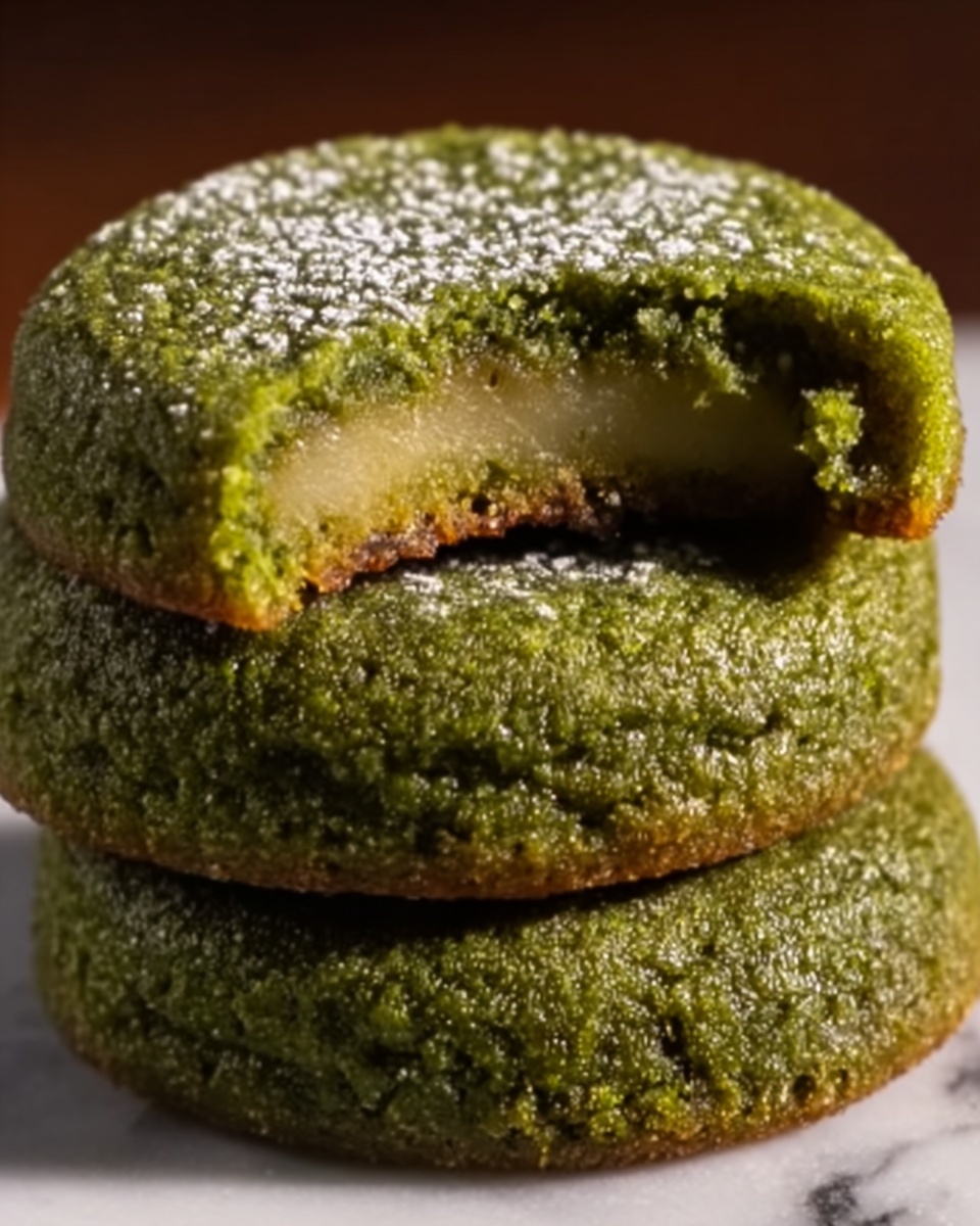 Matcha Sable Cookies Recipe - Recipe Image